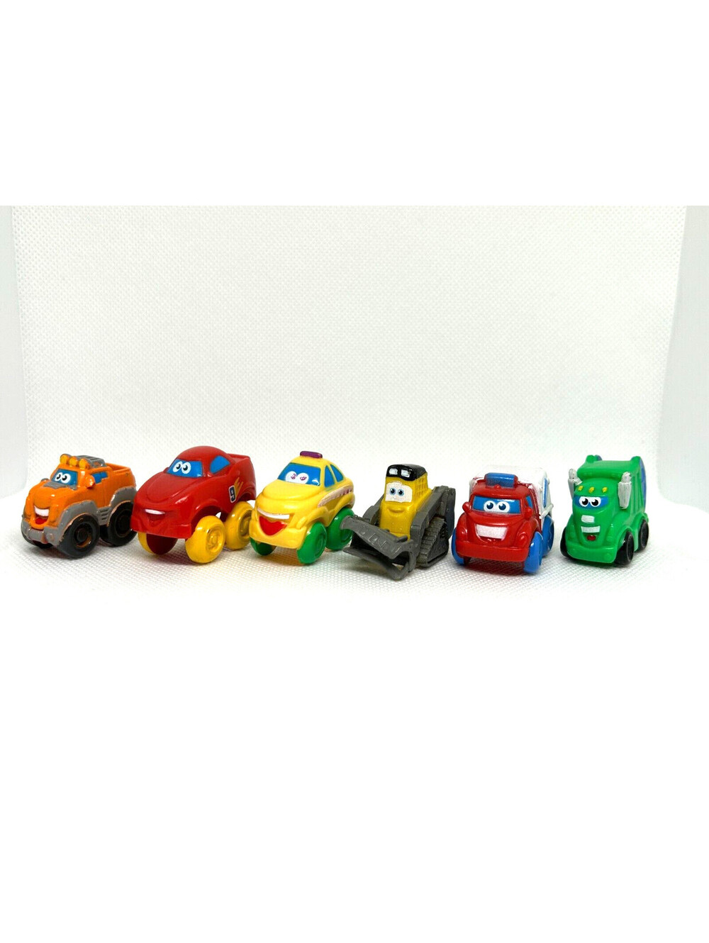 Hasbro Mini Tonka Chuck and Friends Trucks Vehicles Figures (Lot of 6 Figures)
